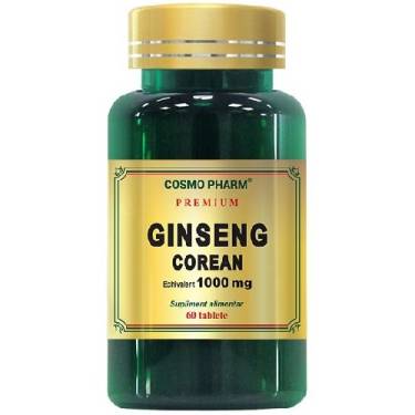 Ginseng Corean 1000 Mg - 60 Cpr - Cosmopharm